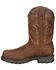 Image #3 - Georgia Boot Men's Carbo-Tec LT Waterproof Work Boots - Composite Toe, Brown, hi-res