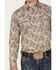 Image #3 - Cody James Men's Gold Dust Paisley Print Long Sleeve Snap Western Shirt, White, hi-res