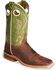 Image #1 - Justin Men's Bent Rail Collection Western Boots, Cognac, hi-res