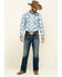 Image #6 - Cody James Men's Lovelace Large Paisley Print Long Sleeve Western Shirt , , hi-res