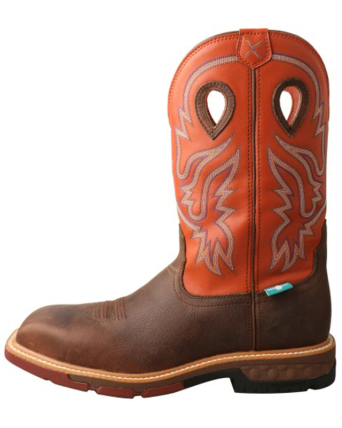 Product Name:  Twisted X Men's Waterproof Western Work Boot - Nano Composite Toe