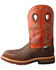 Image #3 - Twisted X Men's Waterproof Western Work Boot - Nano Composite Toe , Brown, hi-res