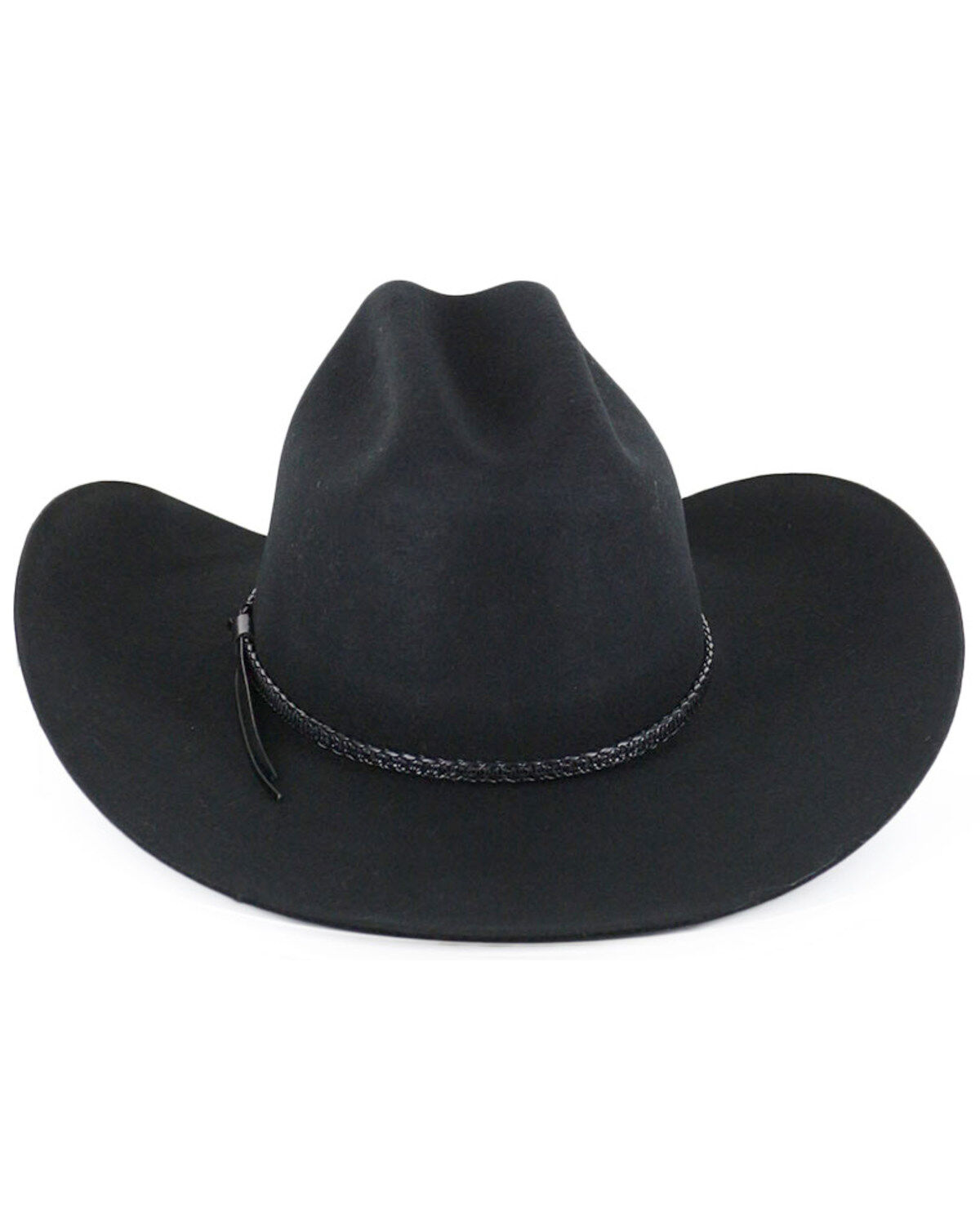 Image #3 - Cody James® Men's Casino Black Wool Hat, Black, hi-res