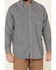 Image #4 - Ariat Men's FR Check Long Sleeve Work Shirt, Blue, hi-res