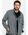 Wrangler Men's Trail Fleece Lined Zip Jacket , Heather Grey, hi-res