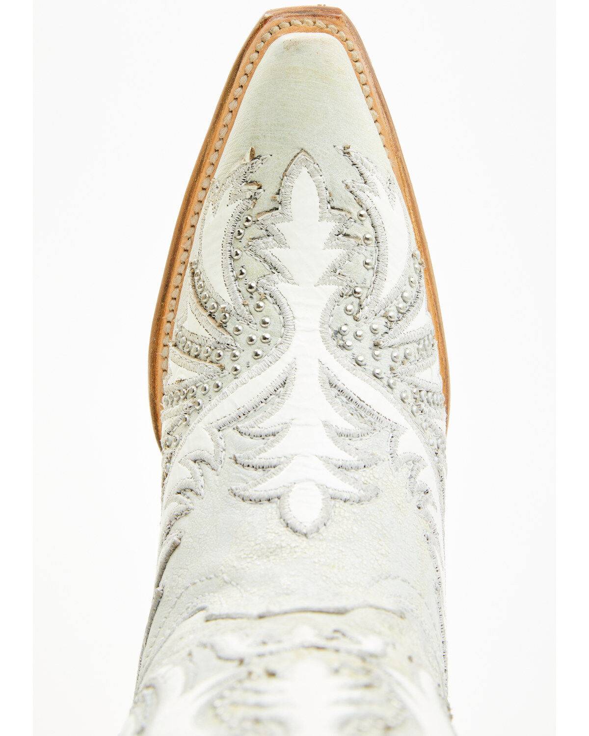 Image #6 - Corral Women's Studded Western Boots - Snip Toe, Sand, hi-res
