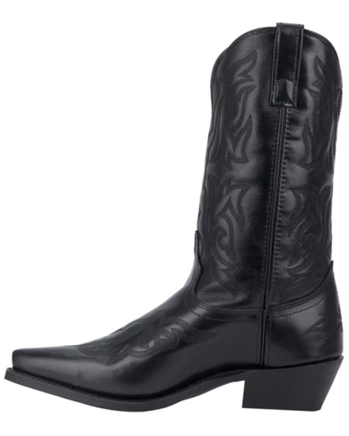 Image #4 - Laredo Men's Hawk Western Boots, Black, hi-res
