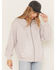 Image #1 - Cleo + Wolf Women's Seamed Zip Hoodie, Light Purple, hi-res