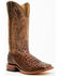 Image #1 - Horse Power by Anderson Bean Men's Crocodile Print Boots, Brown, hi-res