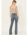 Image #3 - Idyllwind Women's Beasley Gypsy High Rise Western Yoke Stretch Bootcut Jeans, Medium Wash, hi-res