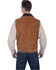 Scully Men's Two Tone Concealed Carry Suede Vest, Coffee, hi-res