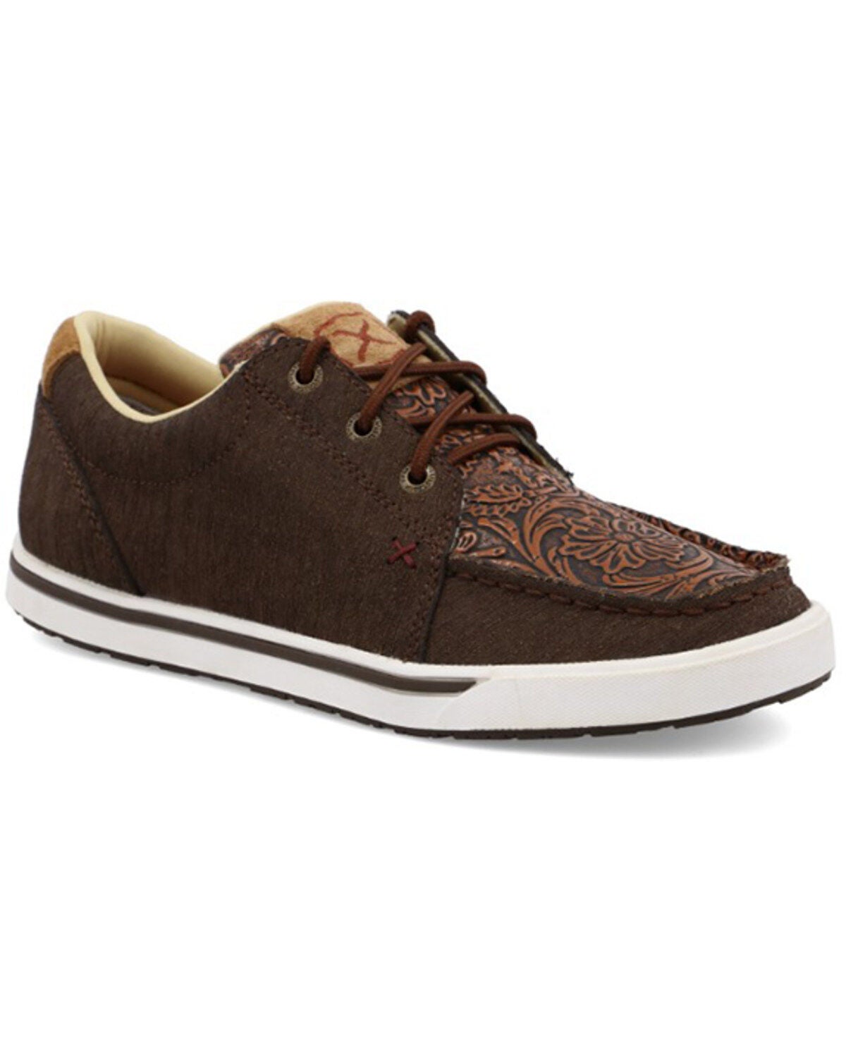Twisted X Women's Casual Kicks - Moc Toe, Brown, hi-res