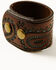 Image #2 - Shyanne Women's Tooled Paisley Leather Bracelet, Lt Brown, hi-res