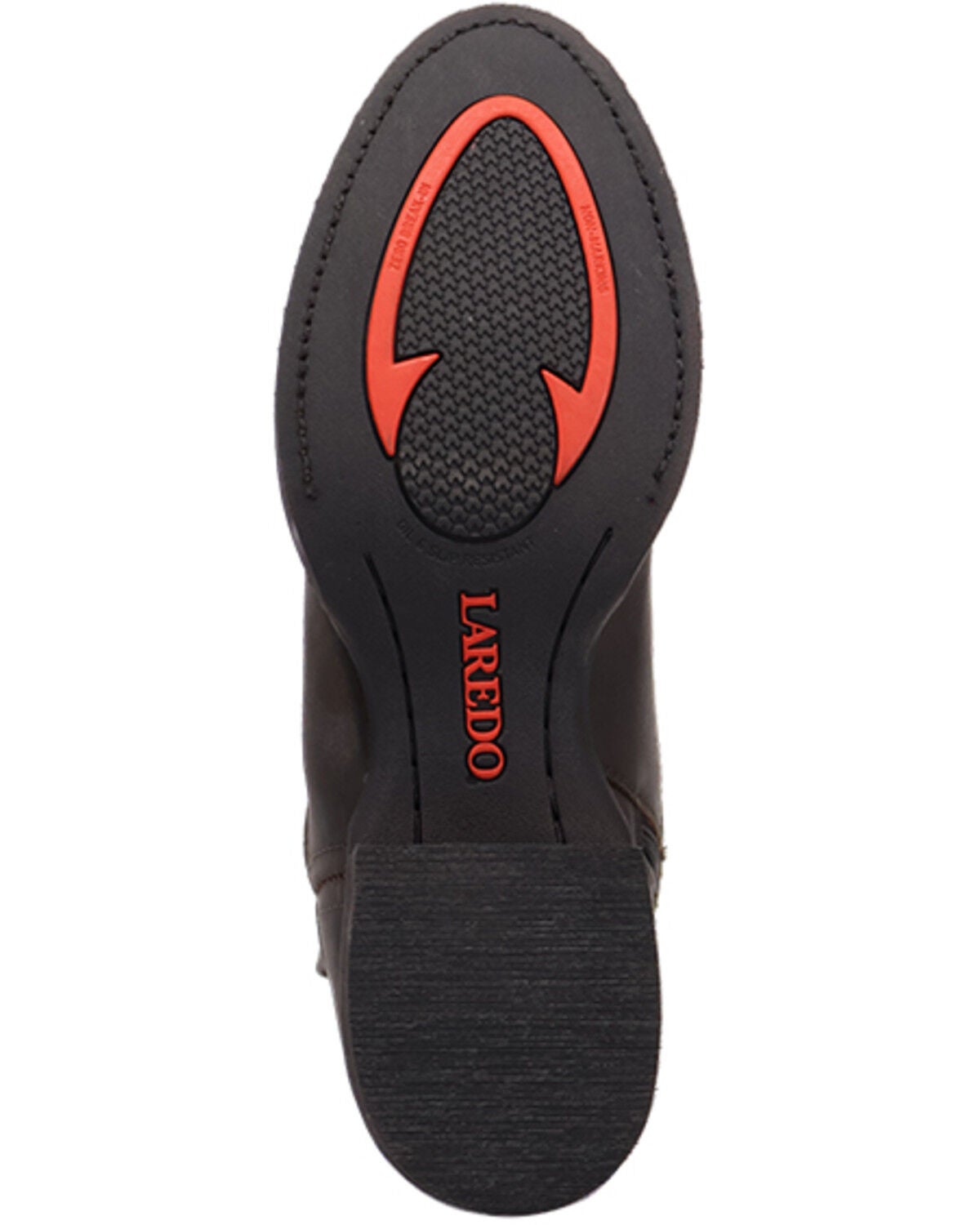 Image #7 - Laredo Men's Vanguard Ankle Boots - Round Toe, Charcoal, hi-res