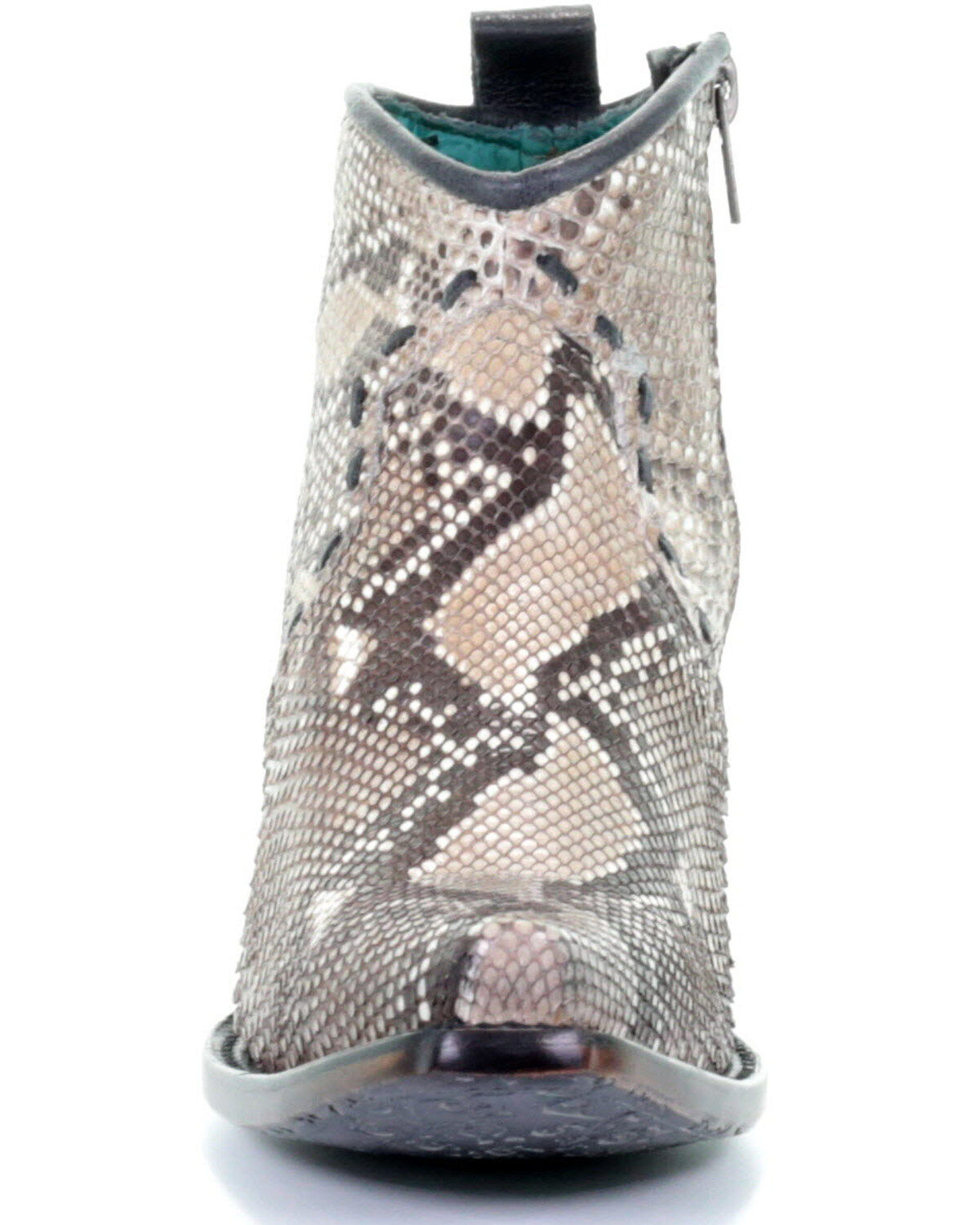 Image #5 - Corral Women's Natural Python Fashion Booties - Snip Toe, , hi-res