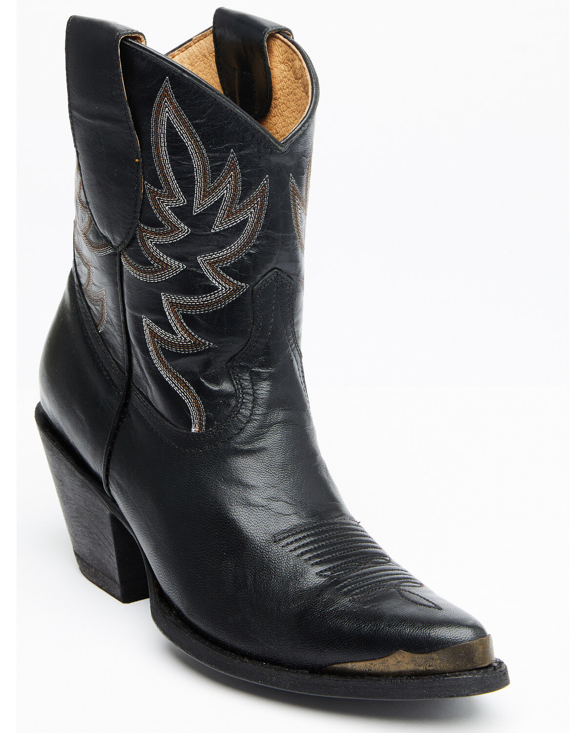 Image #1 - Idyllwind Women's Wheels Western Booties - Round Toe, Black, hi-res