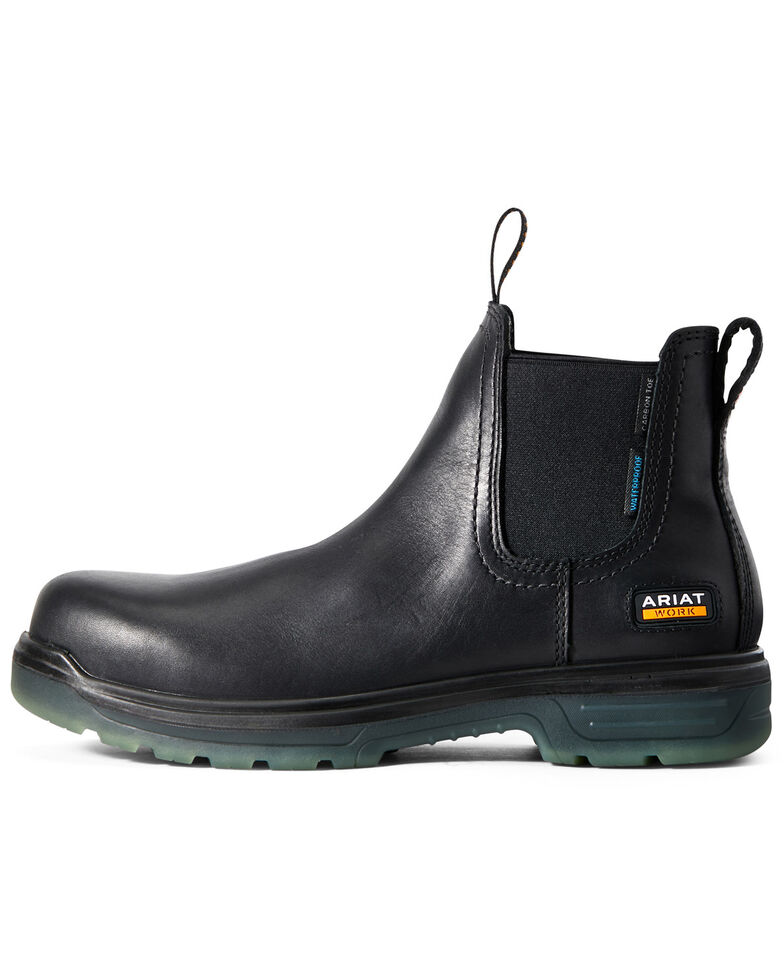 turbo chelsea csa waterproof carbon toe work boot