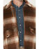 Image #3 - Outback Trading Co Men's Silas Plaid Print Zip-Up Concealed Carry Jacket, Brown, hi-res