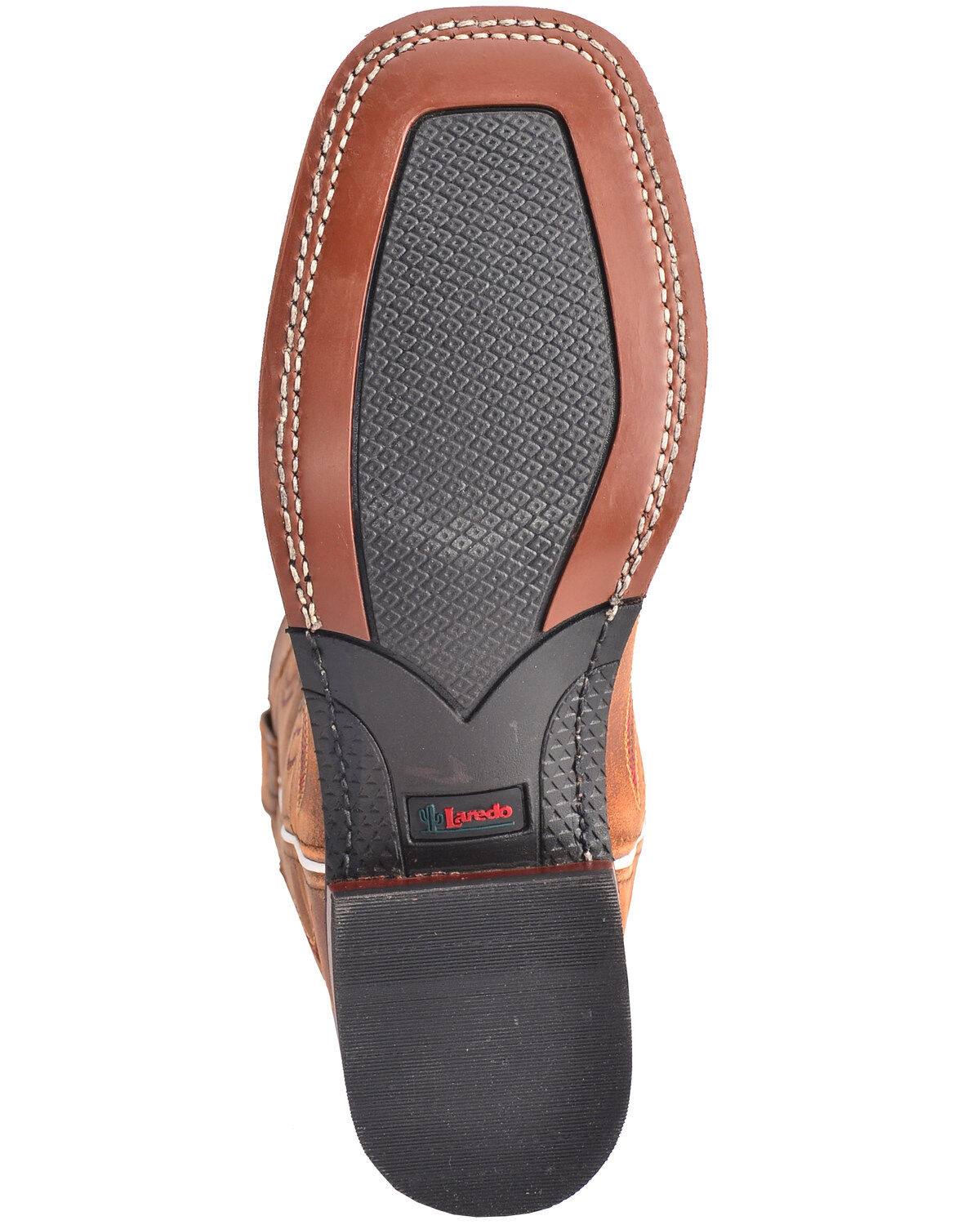 Image #7 - Laredo Women's Spellbound Western Performance Boots - Broad Square Toe, Tan, hi-res