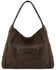 Image #2 - Wrangler Women's Shiloh Fringe Studded Hobo Bag, Coffee, hi-res