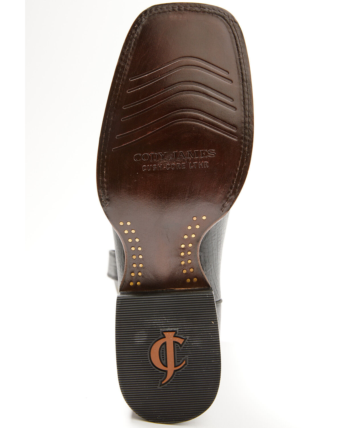 Image #7 - Cody James Cush Core® Men's Tracker Western Boots - Broad Square Toe, Black, hi-res