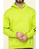 Image #4 - Ariat Men's Lime Heather Rebar Graphic Hooded Work Sweatshirt - Big , , hi-res