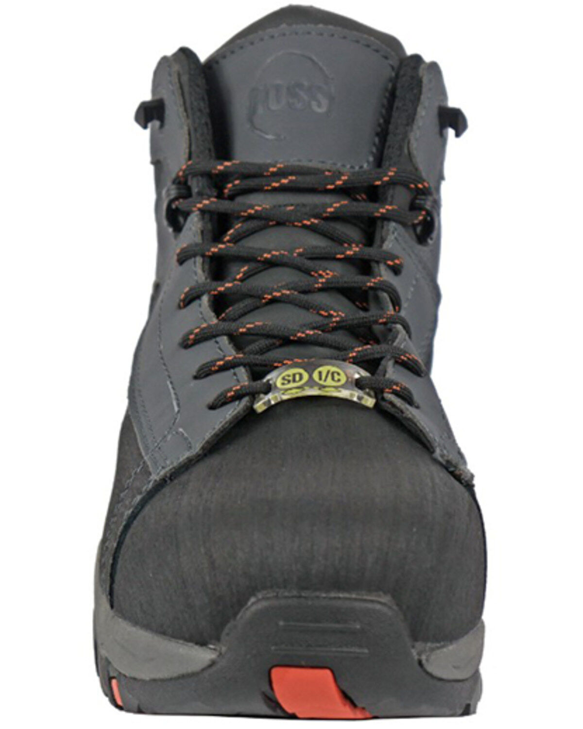 Image #4 - Hoss Men's Chaser Lace-Up Work Boots - Composite Toe, Grey, hi-res