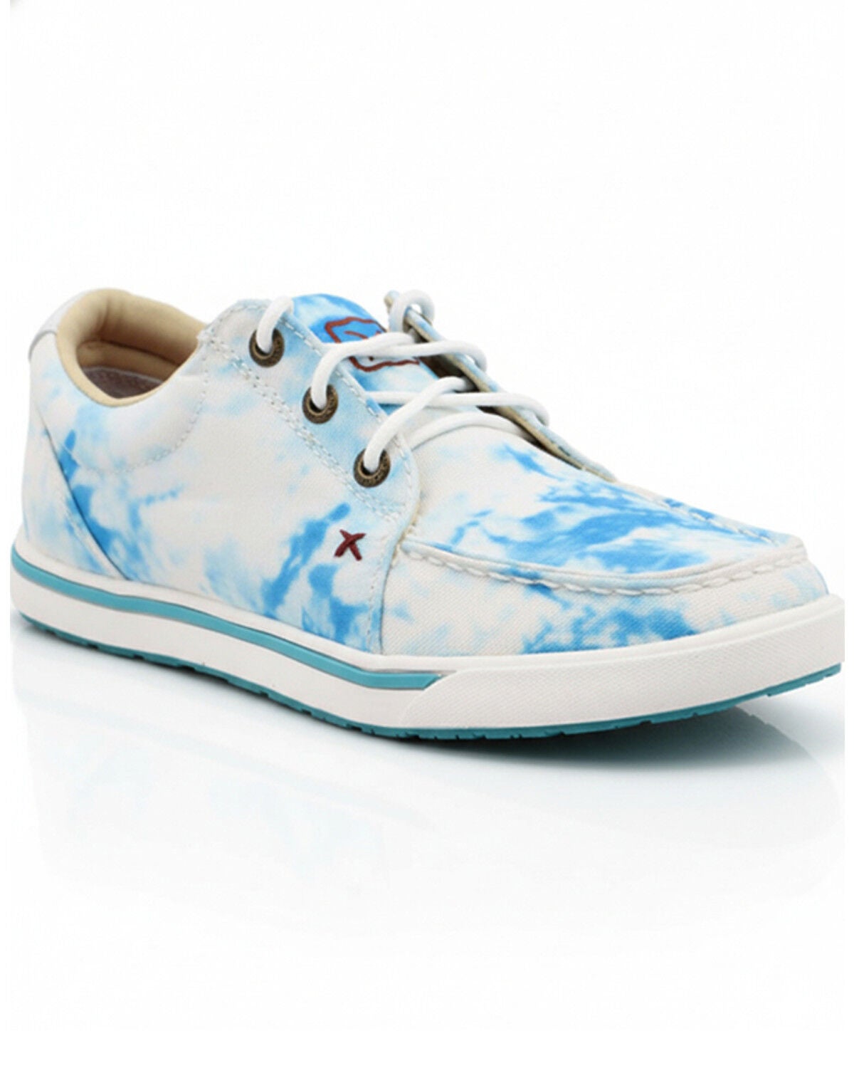 Twisted X Women's Casual Kicks - Moc Toe, Blue, hi-res