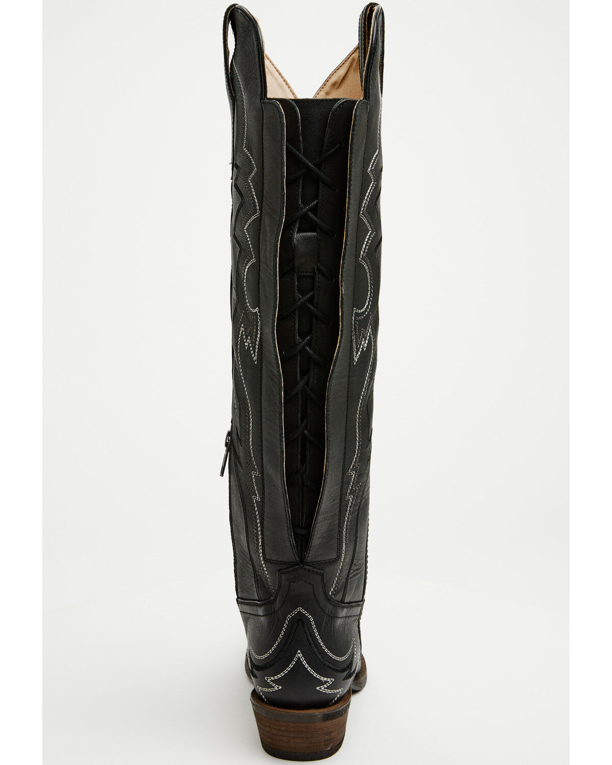 Image #5 - Shyanne Women's Leah Tall Western Boots - Snip Toe, Black, hi-res