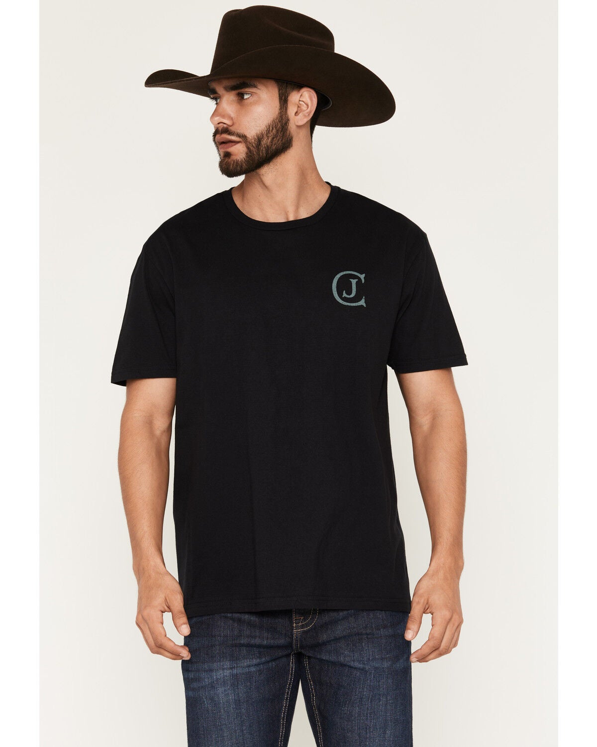 Cody James Men's Logo Short Sleeve graphic T-Shirt, Black, hi-res