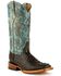 Image #1 - Ferrini Women's Caiman Tail Print Western Boots, Black, hi-res