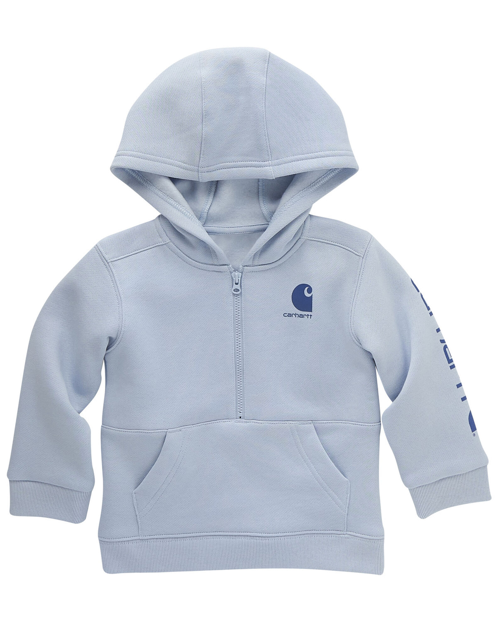 Carhartt Toddler Boys Logo Half Zip Hooded Sweatshirt Boot Barn