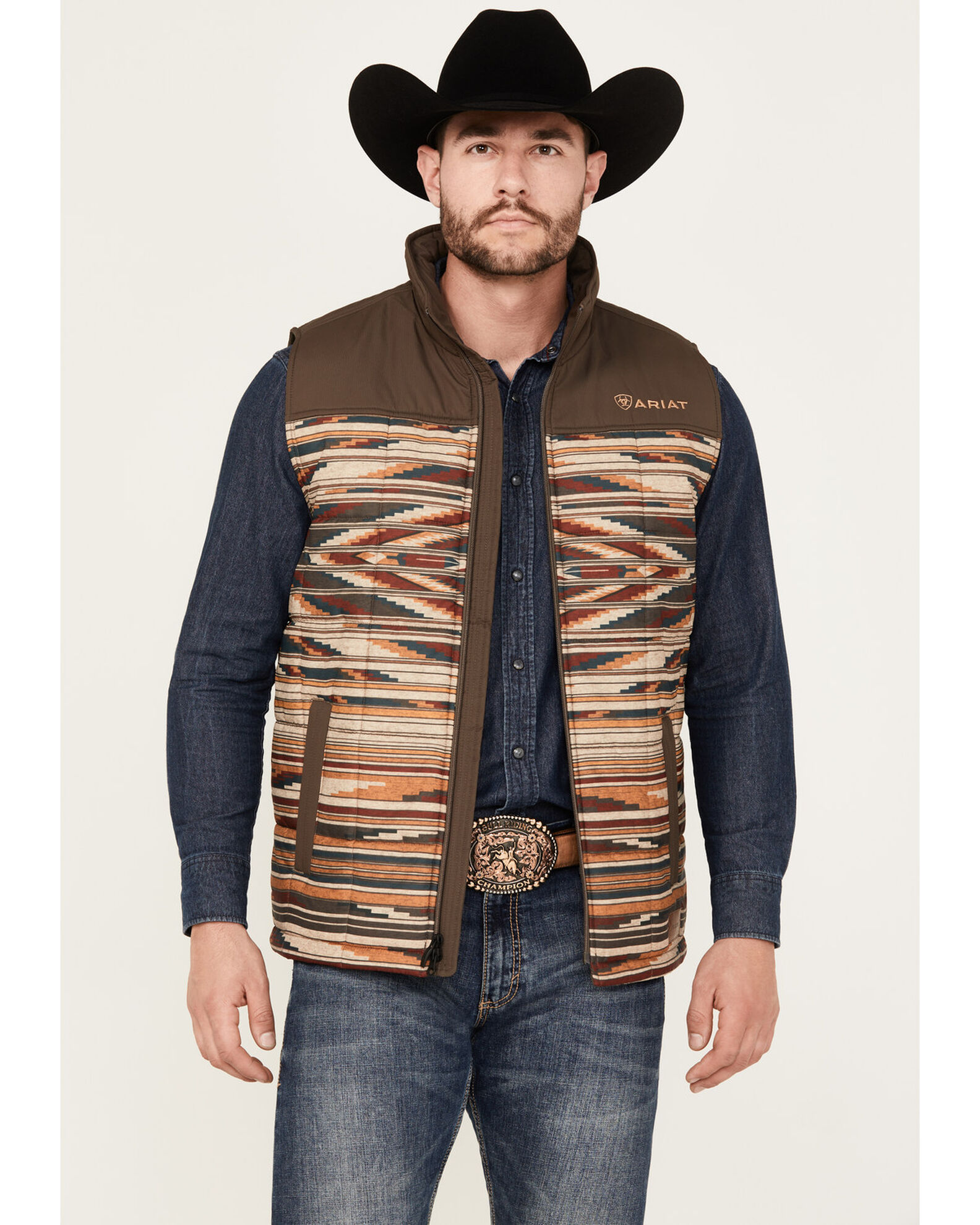 Ariat sleeveless jacket shop