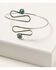 Image #1 - Shyanne Women's Silver & Turquoise Upper Arm Band Bracelet , Silver, hi-res