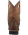 Dan Post Men's Storms Eye Waterproof Western Work Boots - Broad Square Toe, Brown, hi-res