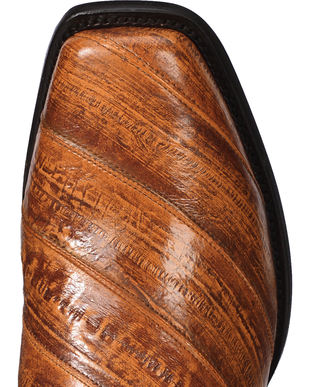 Image #6 - Dan Post Men's Two Tone Eel Cowboy Boots - Square Toe, , hi-res