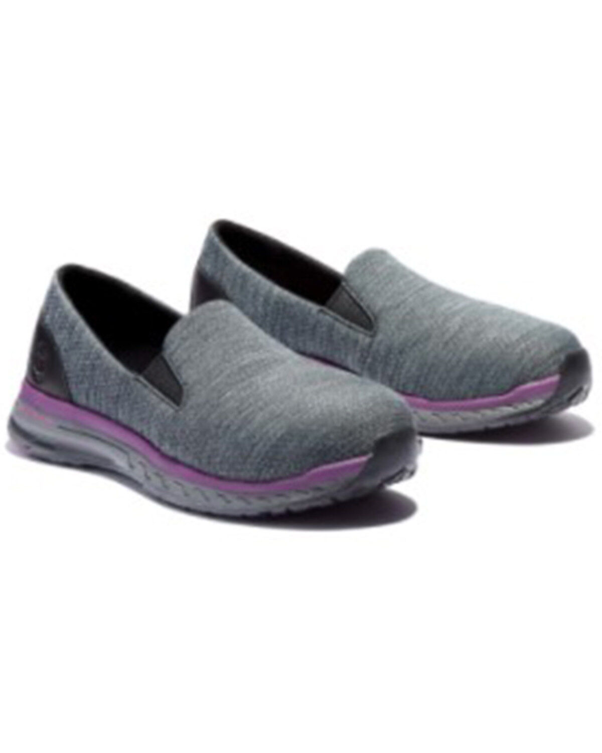 Image #1 - Timberland PRO Women's Drivetrain Slip-On Work Shoes - Alloy Toe, Grey, hi-res