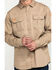Hawx Men's FR Long Sleeve Woven Work Shirt - Tall , Beige/khaki, hi-res