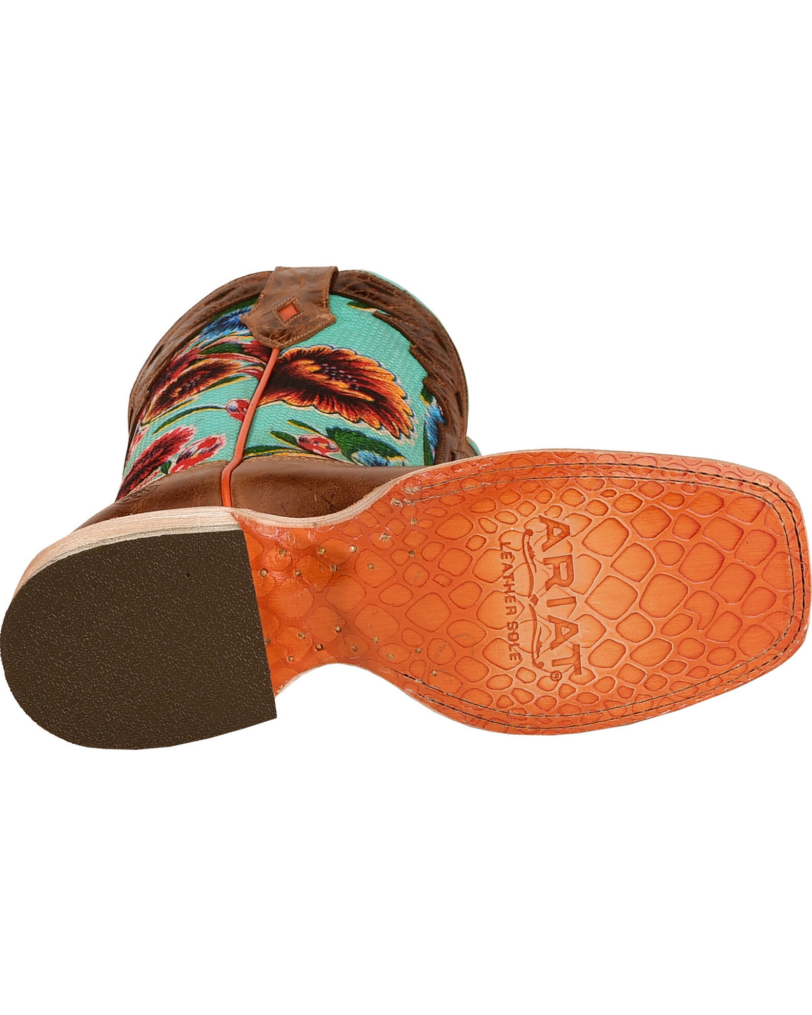 Ariat floral textile boots 2025