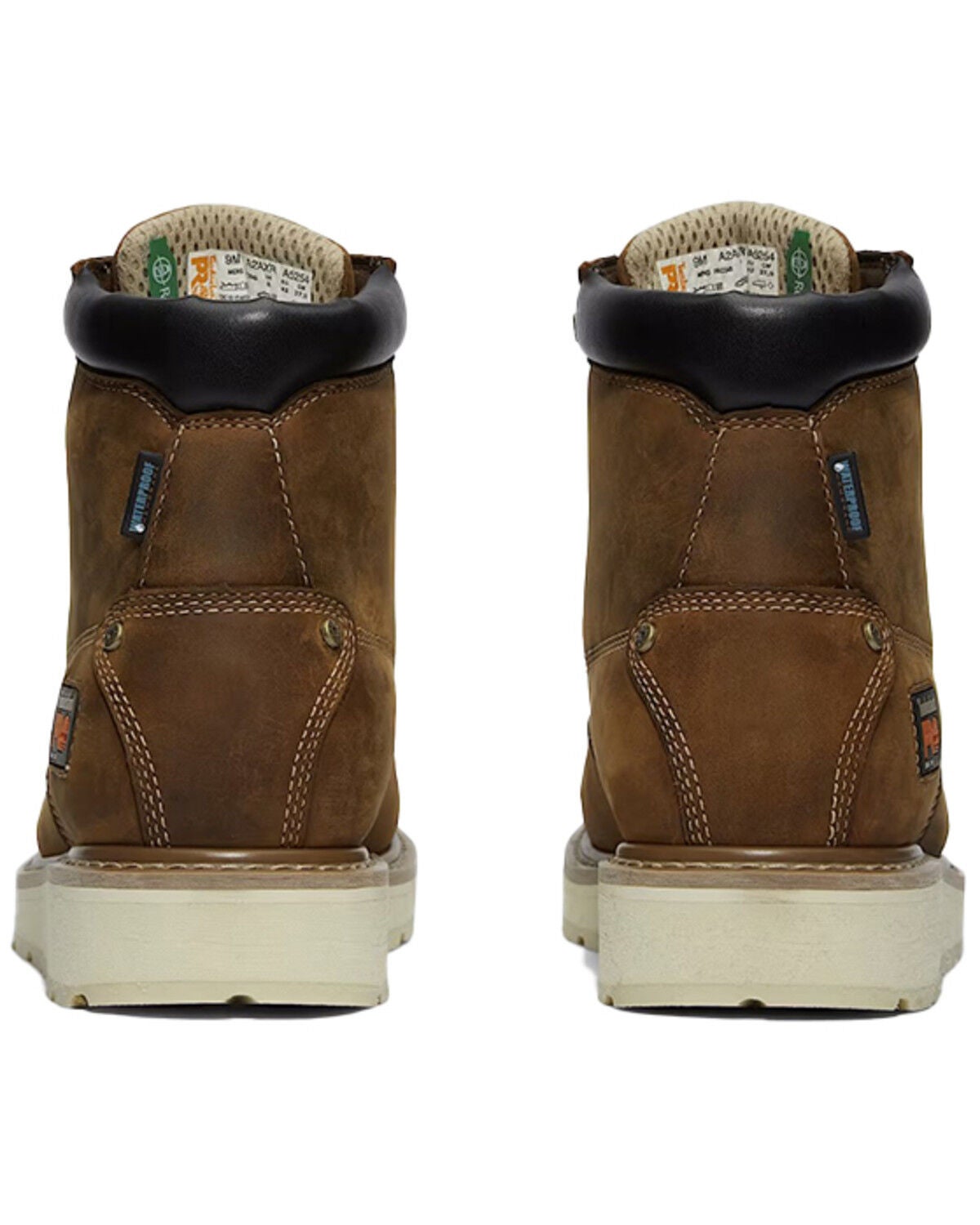 Image #4 - Timberland PRO Men's Gridworks 6" Waterproof Moc Work Boots - Soft Toe, Brown, hi-res