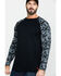 Image #3 - Ariat Men's Grey Camo FR Long Sleeve Work Raglan T-Shirt - Big, , hi-res