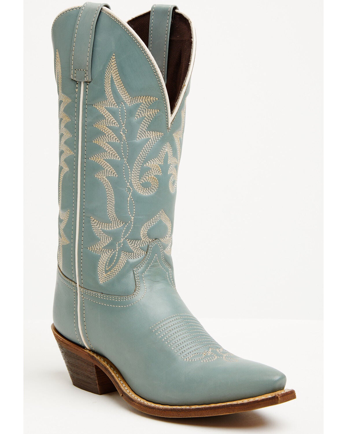 Laredo Women's Carly Western Boots - Snip Toe, Light Blue, hi-res