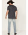 Image #3 - Moonshine Spirit Men's Sutton Light Wash Slim Stretch Denim Jeans, Light Wash, hi-res