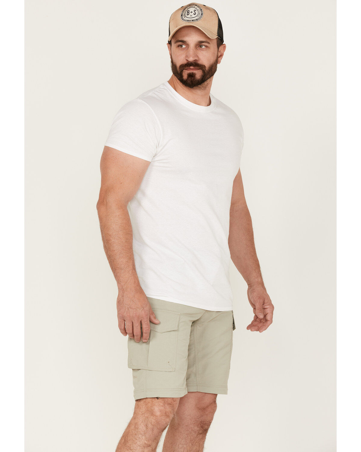Image #2 - Brothers and Sons Men's Outdoors Convertible Trail Pants, Tan, hi-res