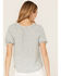 Jolt Women's Ditsy Floral Print Short Puff Sleeve Ruffle Shirt, Olive, hi-res