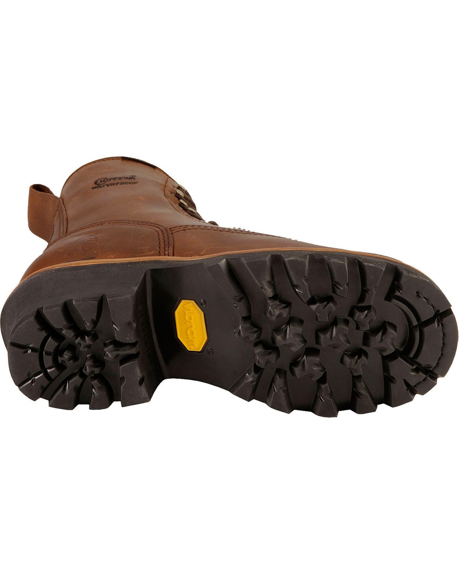 Image #5 - Chippewa Men's Steel Toe 8" Logger Work Boots, Bay Apache, hi-res