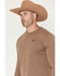 Image #3 - Hooey Men's Knockout Long Sleeve Graphic T-Shirt, Brown, hi-res