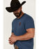 Image #3 - RANK 45® Men's Bull Shield Short Sleeve Graphic T-Shirt, Navy, hi-res