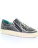 Image #1 - Corral Women's Black Cross & Wings Glitter Inlay Shoes, , hi-res
