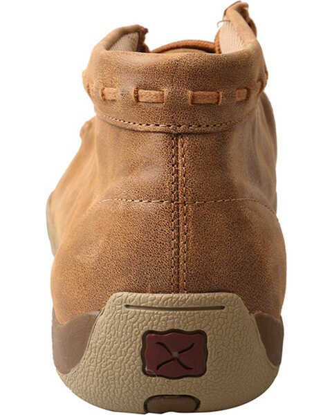 Image #6 - Twisted X Men's Driving Moc Lace-Up Casual Shoes, Taupe, hi-res